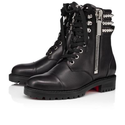 Botas Winter Spikes Christian Louboutin Mujer - Negros - 3200864BK65